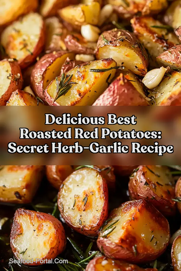 Delicious Best Roasted Red Potatoes: Secret Herb-Garlic Recipe