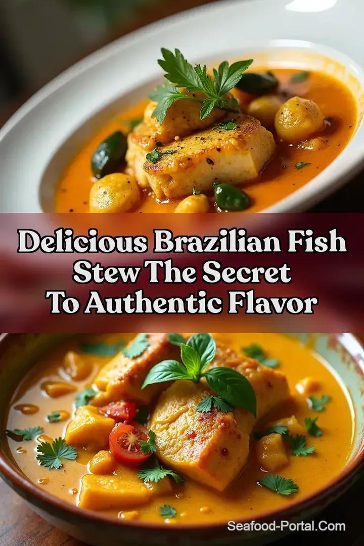 Delicious Brazilian Fish Stew The Secret to Authentic Flavor