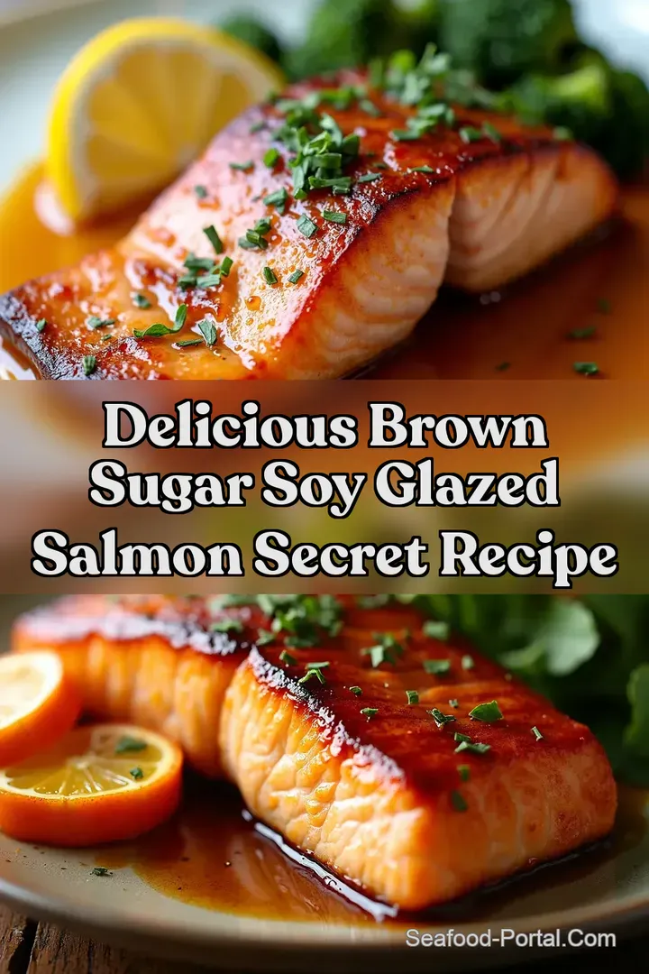 Delicious Brown Sugar Soy Glazed Salmon Secret Recipe