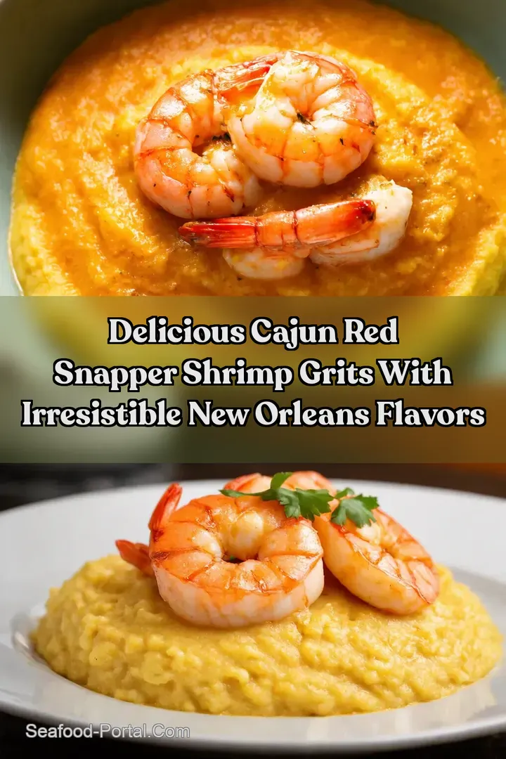 Delicious Cajun Red Snapper Shrimp Grits With Irresistible New Orleans Flavors