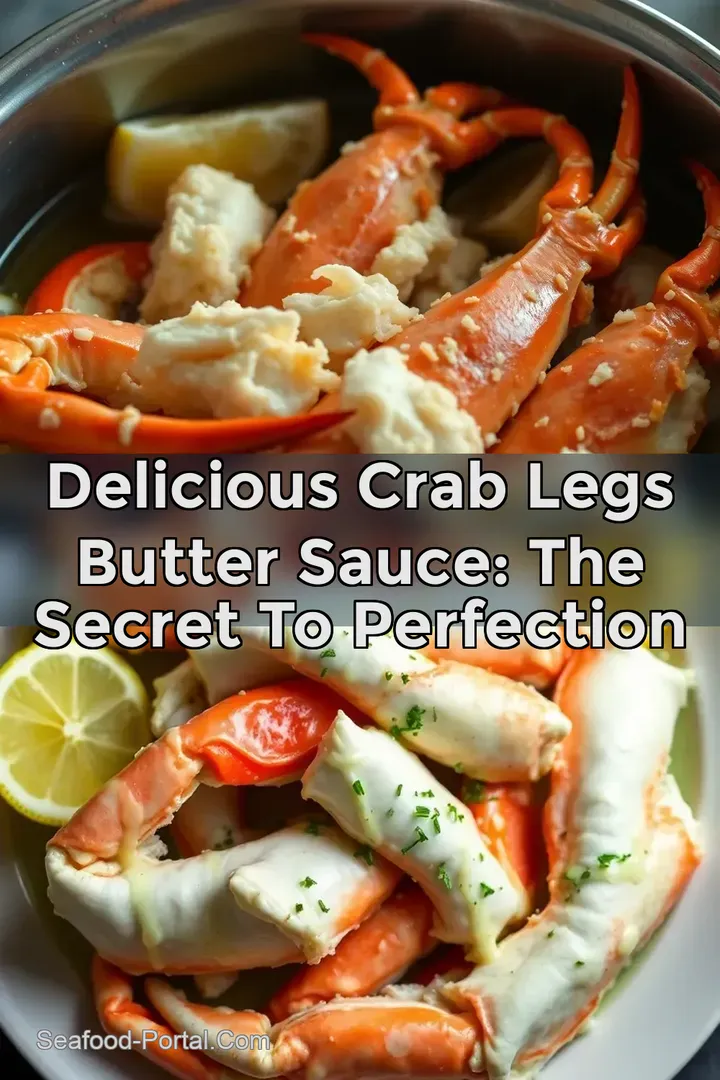 Delicious Crab Legs Butter Sauce: The Secret to Perfection
