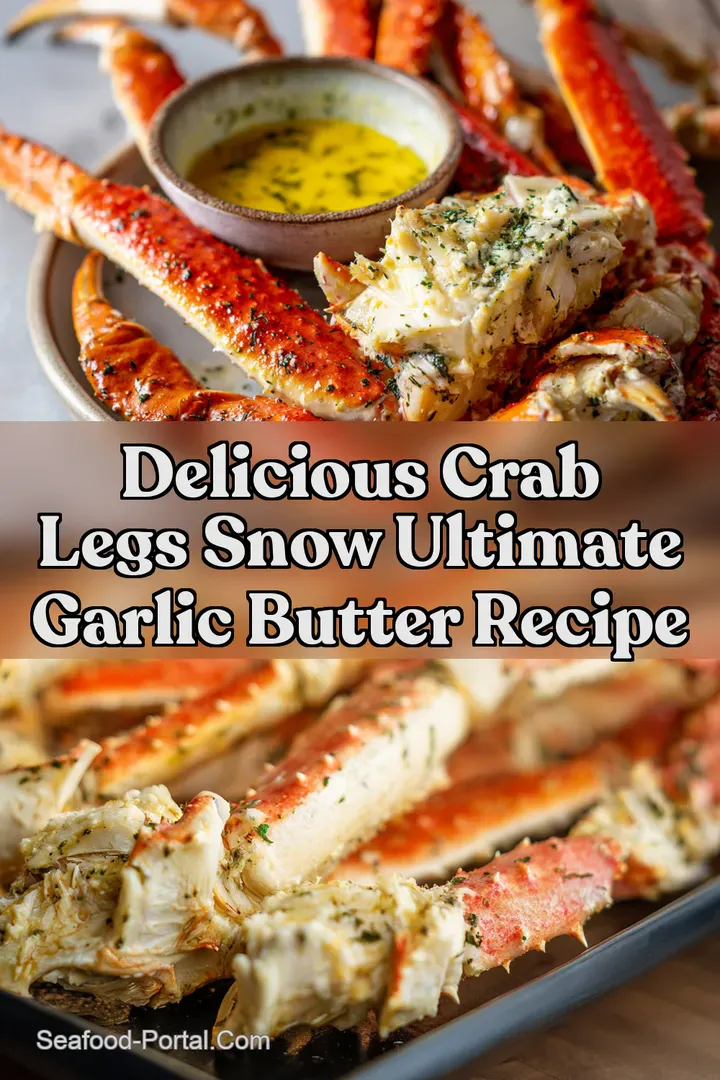 Delicious Crab Legs Snow Ultimate Garlic Butter Recipe