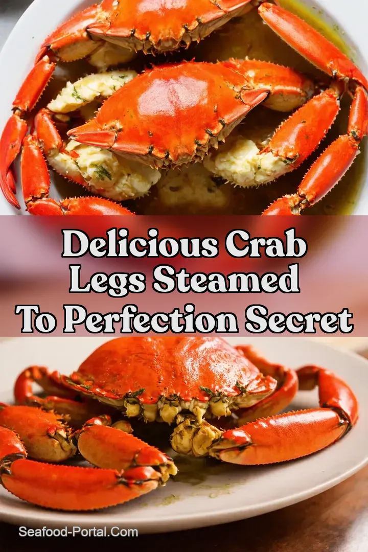 Delicious Crab Legs Steamed to Perfection Secret