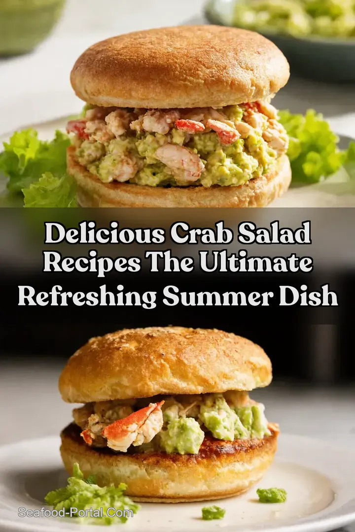 Delicious Crab Salad Recipes The Ultimate Refreshing Summer Dish