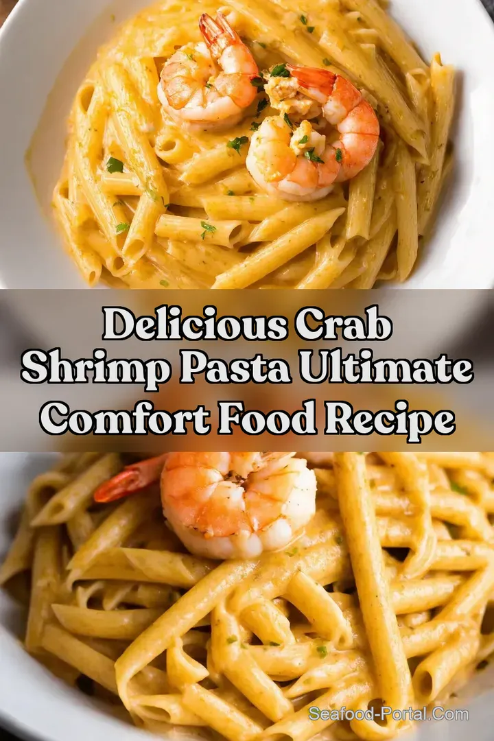 Delicious Crab Shrimp Pasta Ultimate Comfort Food Recipe