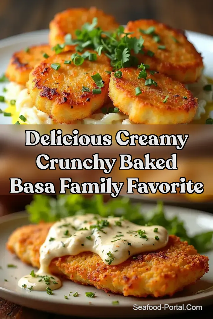 Delicious Creamy Crunchy Baked Basa Family Favorite
