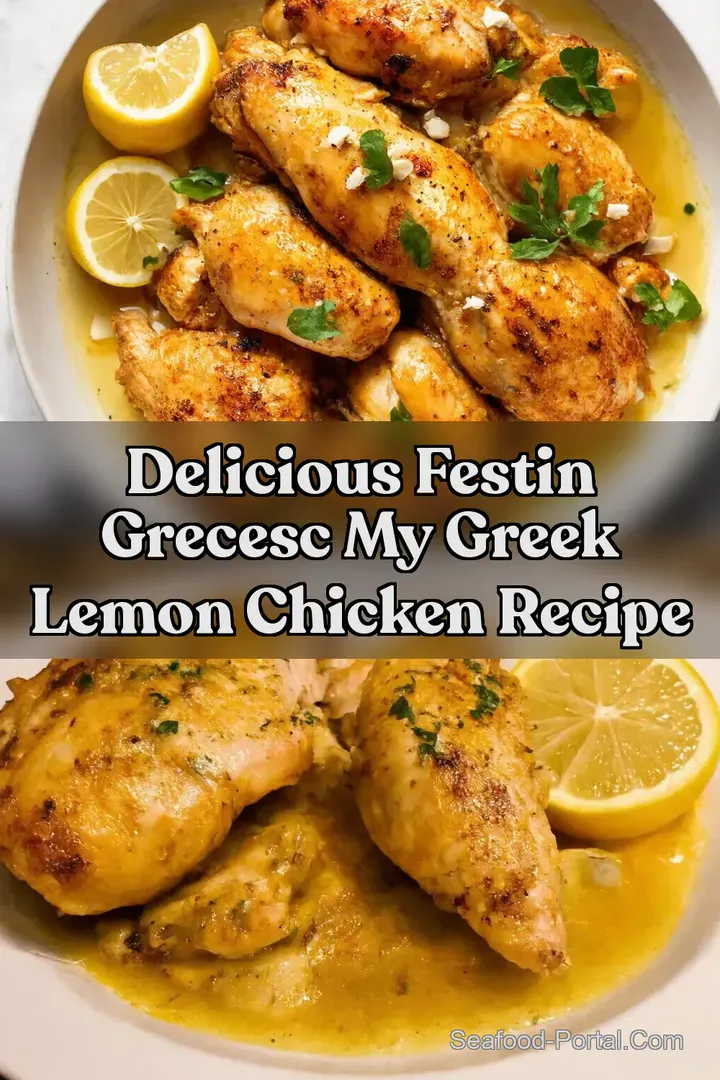Delicious Festin grecesc My Greek Lemon Chicken Recipe