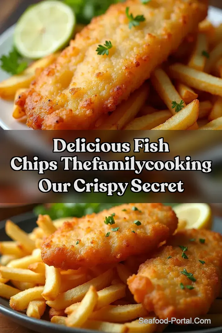 Delicious Fish Chips TheFamilyCooking Our Crispy Secret