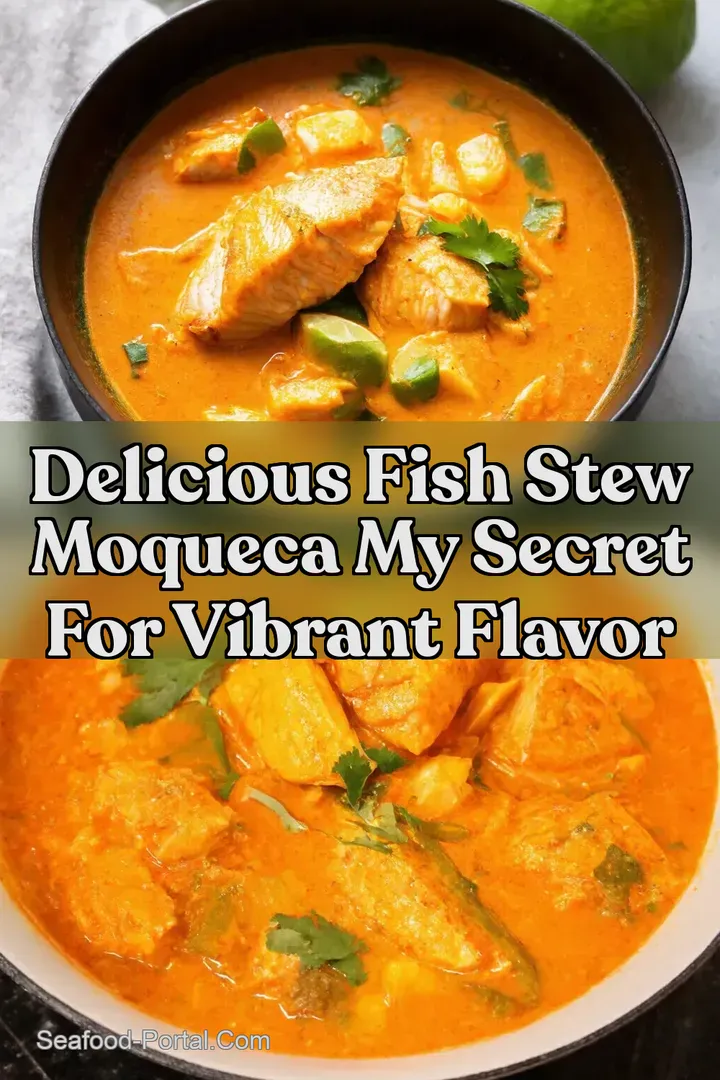 Delicious Fish Stew Moqueca My Secret for Vibrant Flavor
