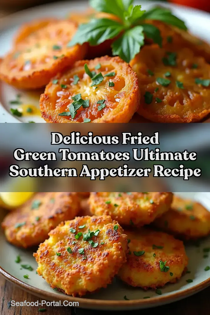 Delicious Fried Green Tomatoes Ultimate Southern Appetizer Recipe