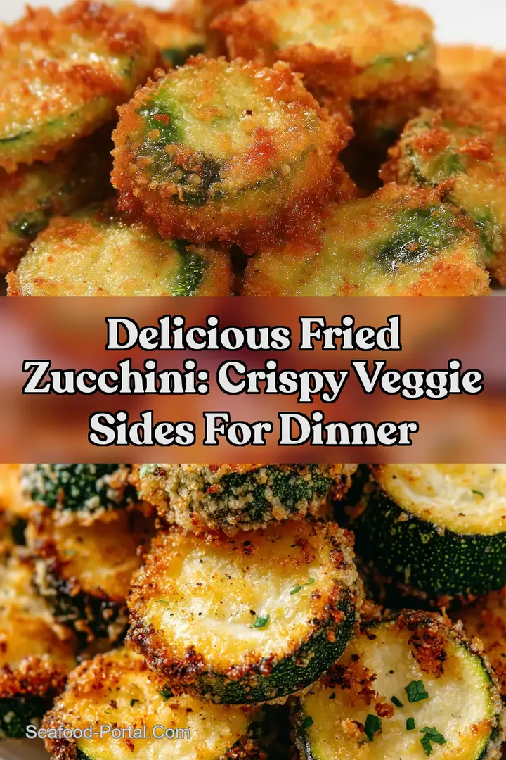 Delicious Fried Zucchini: Crispy Veggie Sides For Dinner