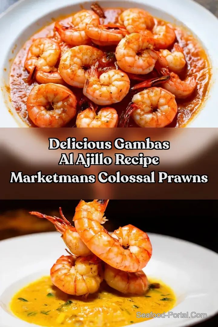 Delicious Gambas al Ajillo Recipe Marketmans Colossal Prawns