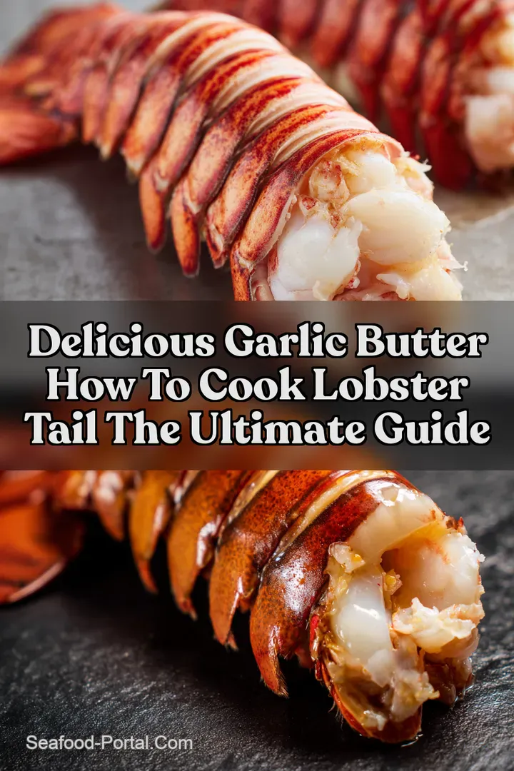Delicious Garlic Butter How to Cook Lobster Tail The Ultimate Guide : PIN FOR LATER Delicious Garlic Butter How to Cook Lobster Tail The Ultimate Guide
