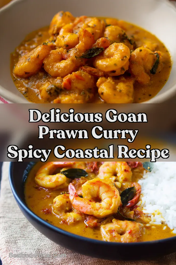 Delicious Goan Prawn Curry Spicy Coastal Recipe : PIN FOR LATER Delicious Goan Prawn Curry Spicy Coastal Recipe