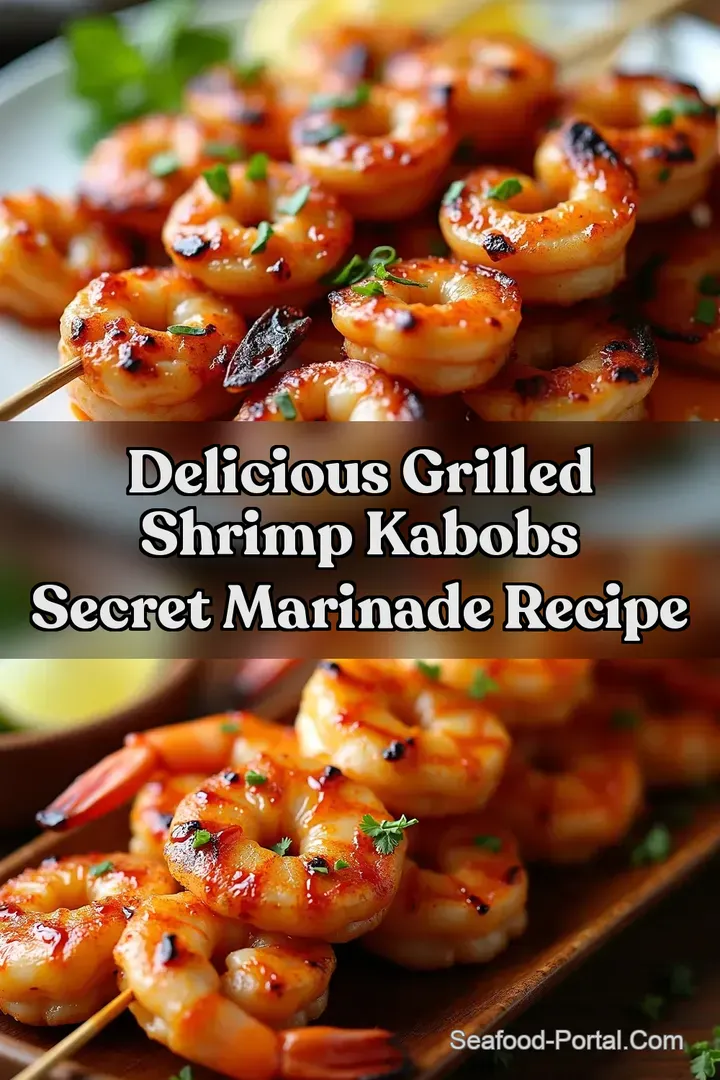 Delicious Grilled Shrimp Kabobs Secret Marinade Recipe