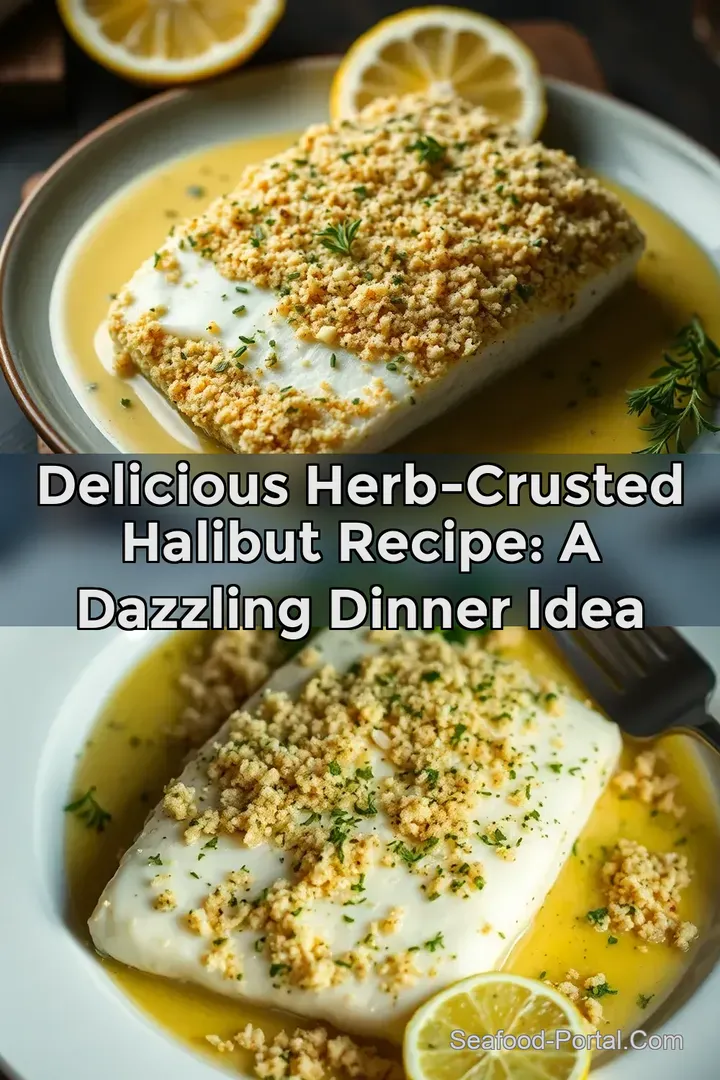 Delicious Herb-Crusted Halibut Recipe: A Dazzling Dinner Idea