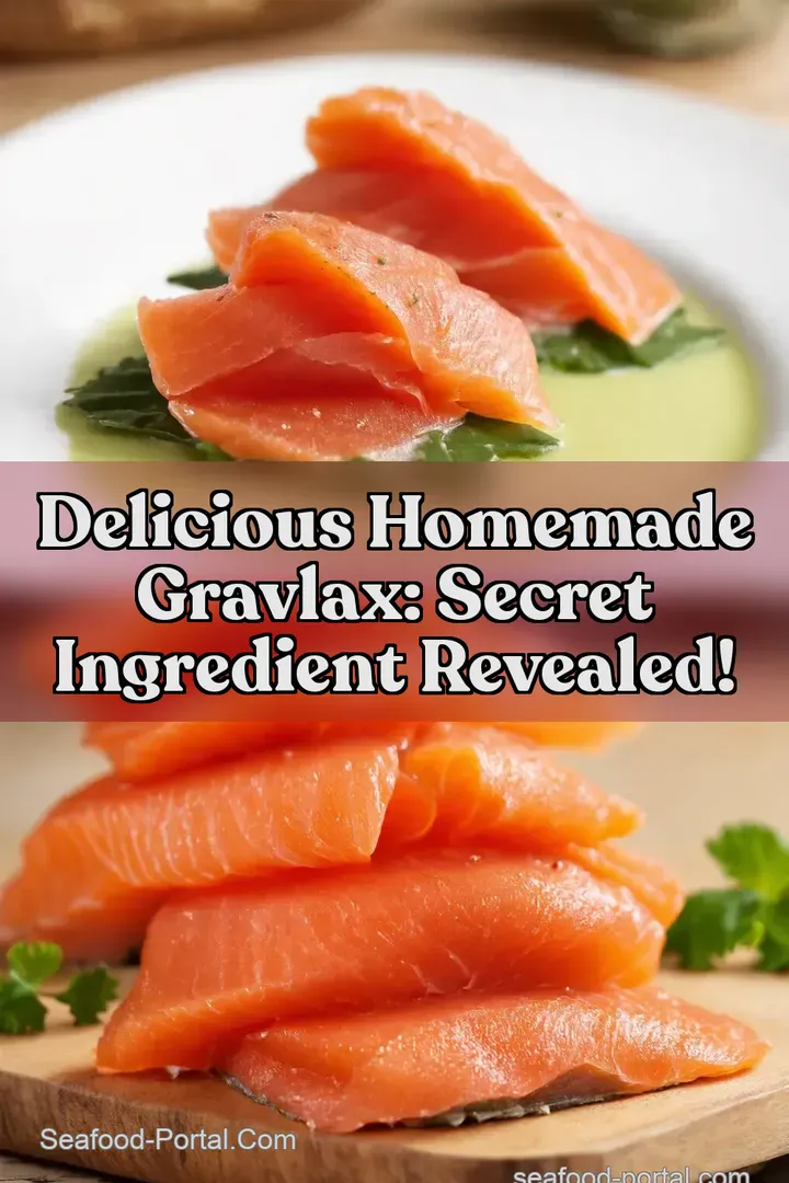 Delicious Homemade Gravlax: Secret Ingredient Revealed!