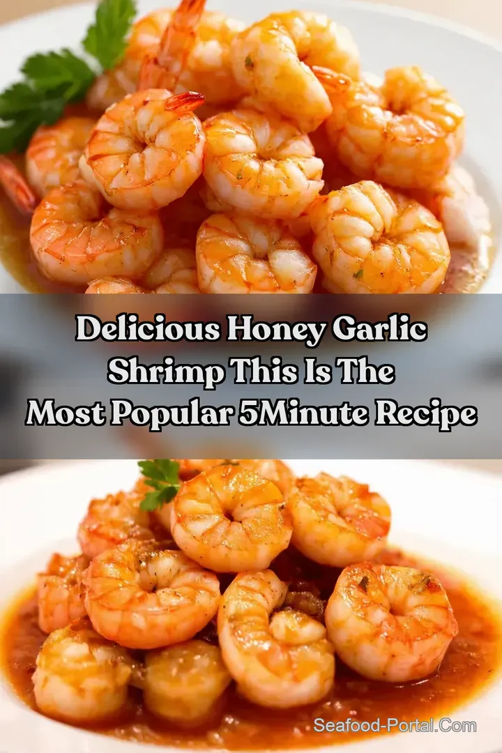 Delicious Honey Garlic Shrimp This Is The Most Popular 5Minute Recipe