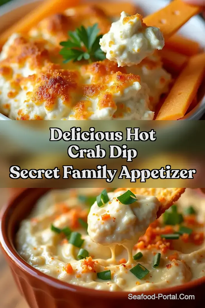 Delicious Hot Crab Dip Secret Family Appetizer