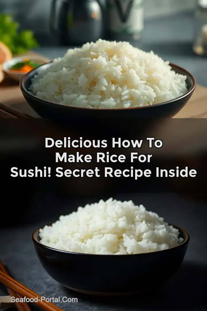 Delicious How To Make Rice For Sushi! Secret Recipe Inside