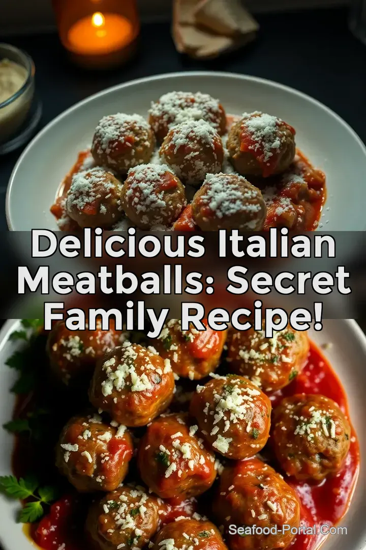 Delicious Italian Meatballs: Secret Family Recipe!