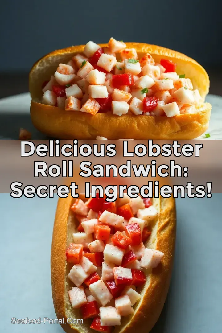 Delicious Lobster Roll Sandwich: Secret Ingredients!