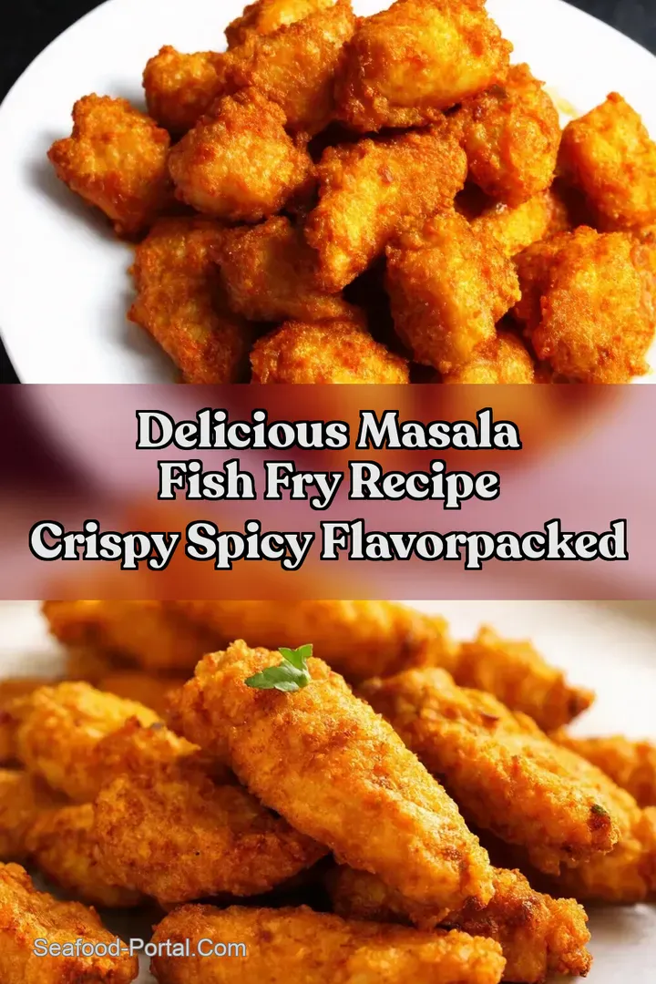 Delicious Masala Fish Fry Recipe Crispy Spicy FlavorPacked