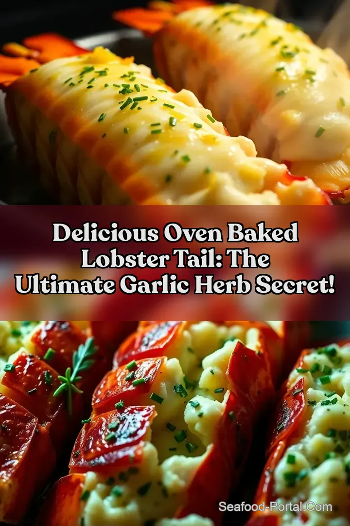 Delicious Oven Baked Lobster Tail: The Ultimate Garlic Herb Secret!