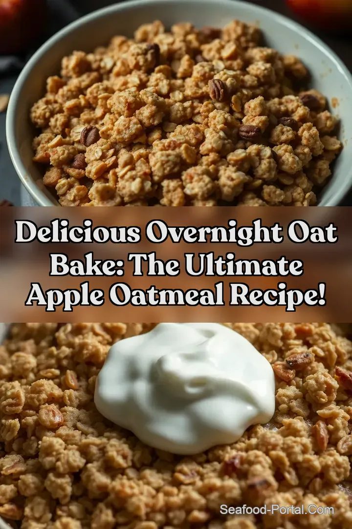 Delicious Overnight Oat Bake: The Ultimate Apple Oatmeal Recipe!