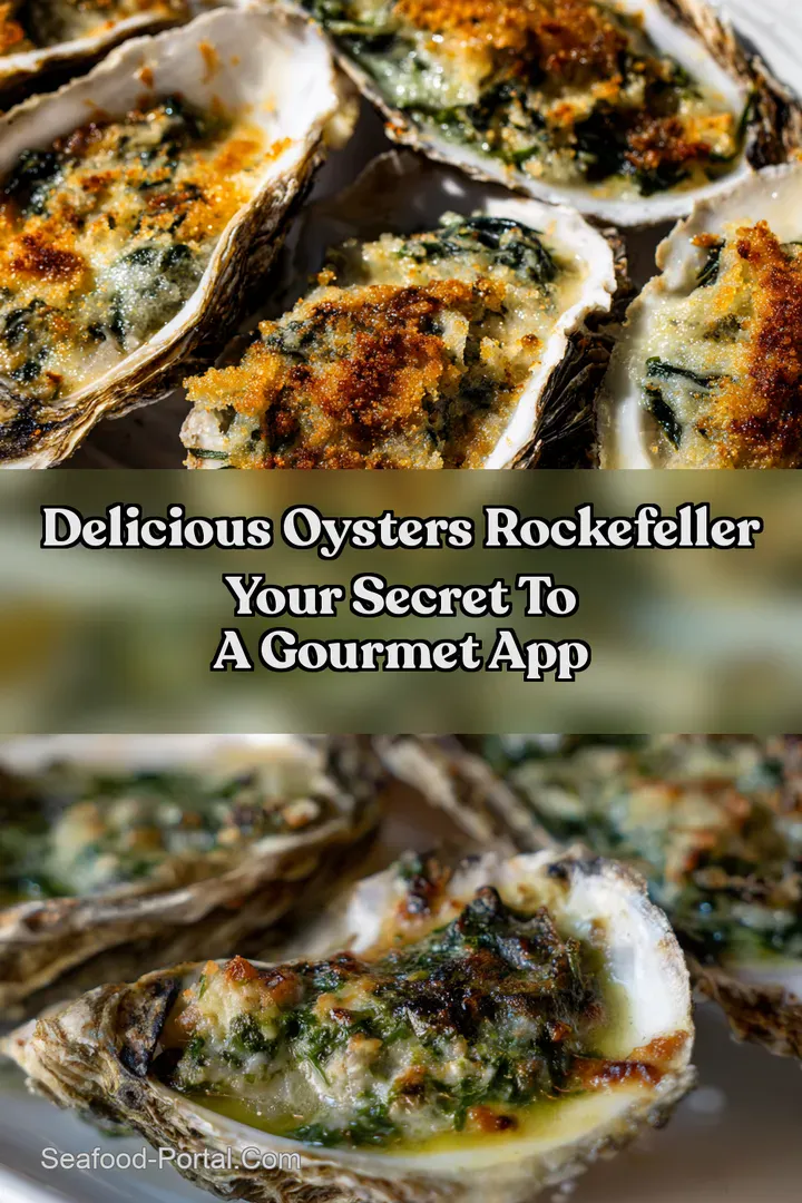 Delicious Oysters Rockefeller Your Secret to a Gourmet App