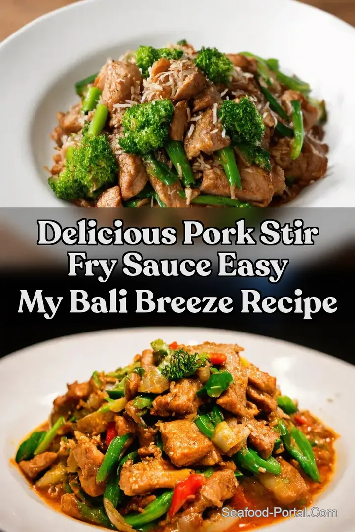 Delicious Pork Stir Fry Sauce Easy My Bali Breeze Recipe