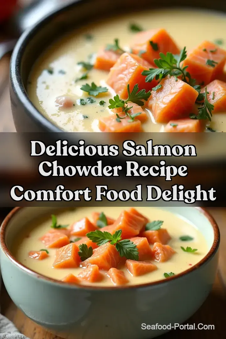Delicious Salmon Chowder Recipe Comfort Food Delight
