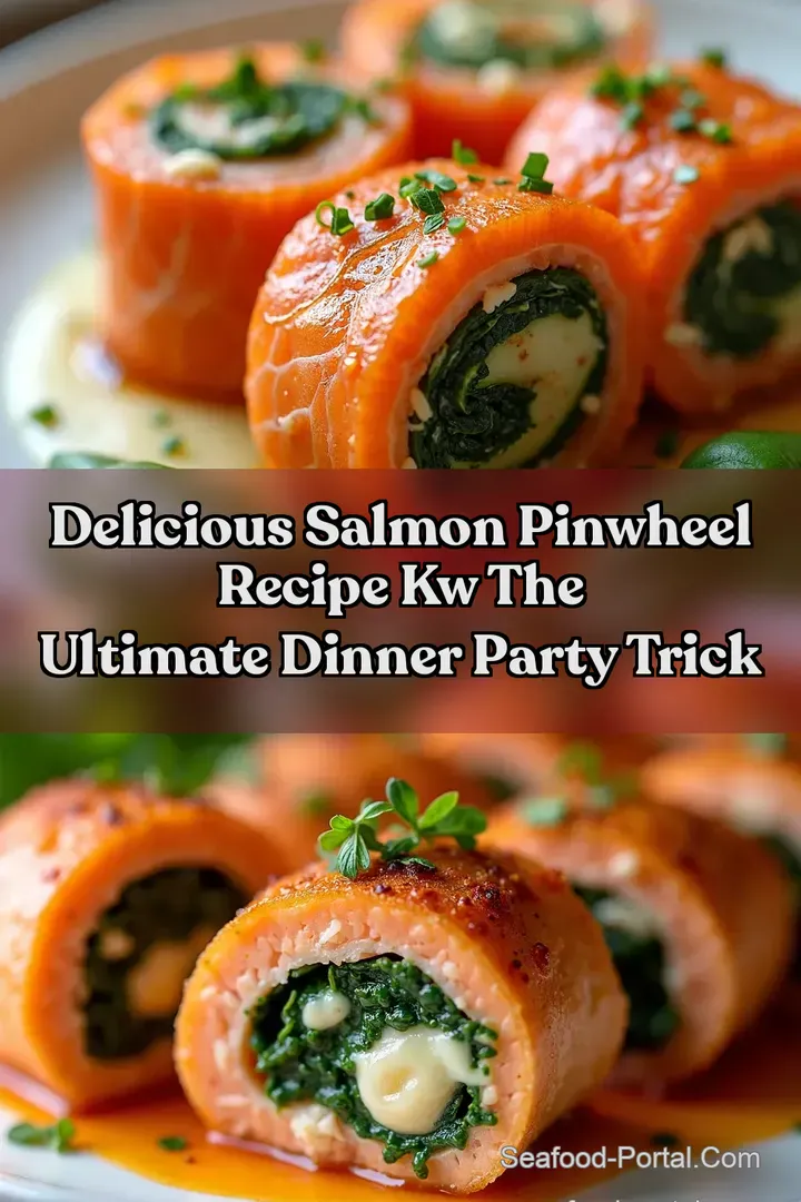 Delicious Salmon Pinwheel Recipe kw The Ultimate Dinner Party Trick