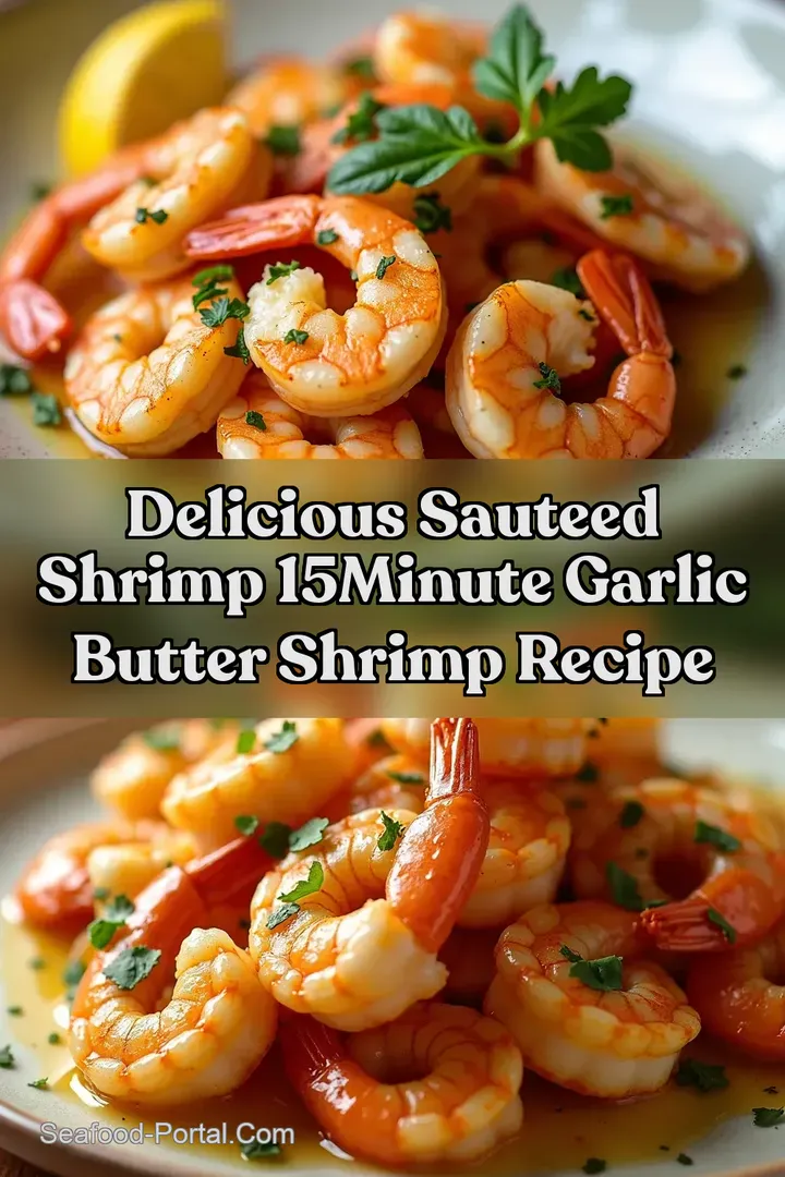 Delicious Sauteed Shrimp 15Minute Garlic Butter Shrimp Recipe