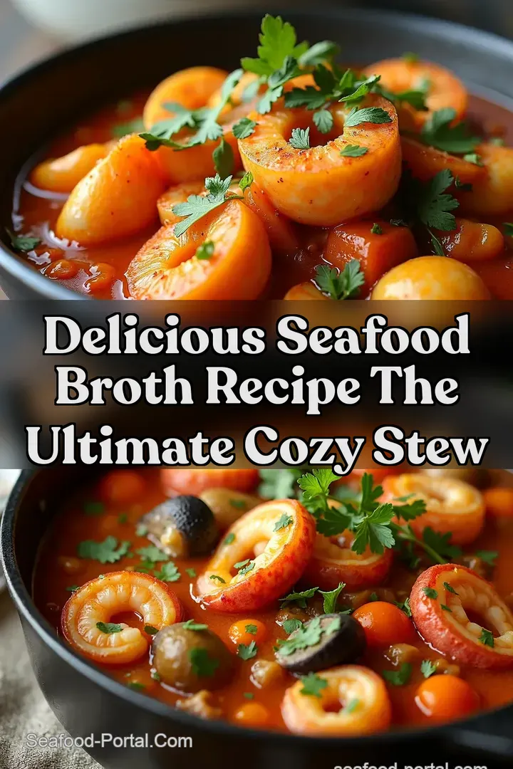 Delicious Seafood Broth Recipe The Ultimate Cozy Stew