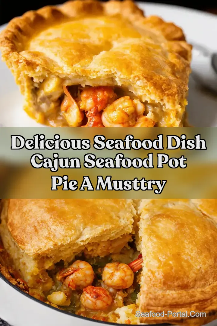 Delicious Seafood Dish Cajun Seafood Pot Pie A MustTry