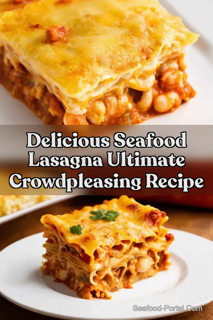 Delicious Seafood Lasagna Ultimate CrowdPleasing Recipe