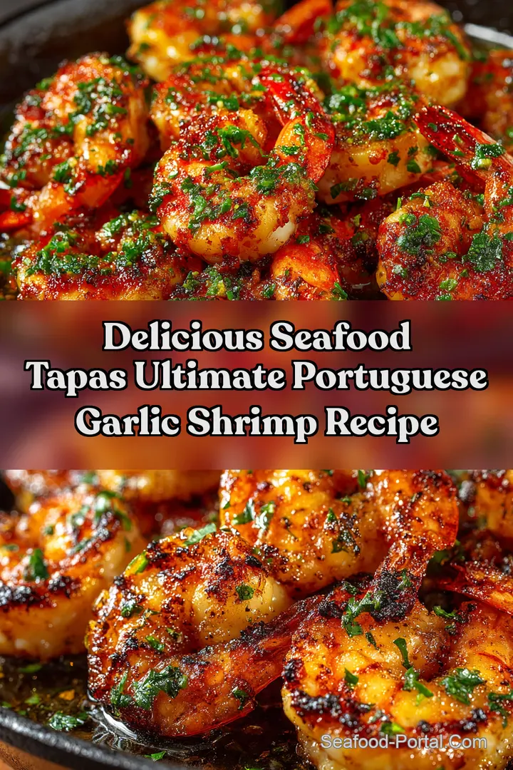 Delicious Seafood Tapas Ultimate Portuguese Garlic Shrimp Recipe