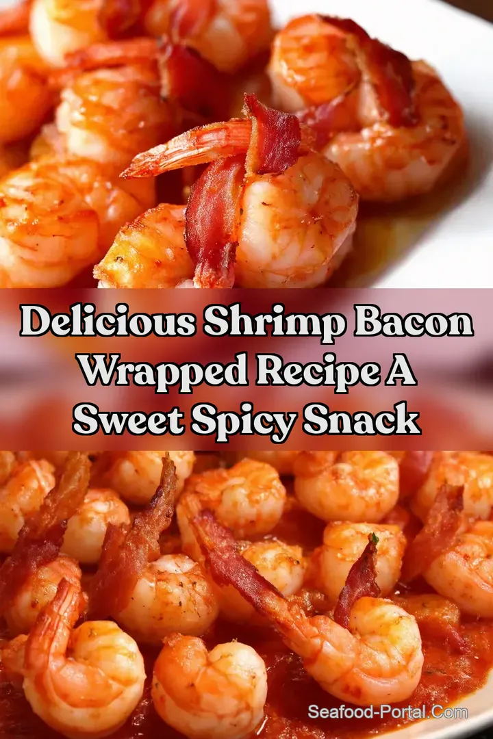 Delicious Shrimp Bacon Wrapped Recipe A Sweet Spicy Snack