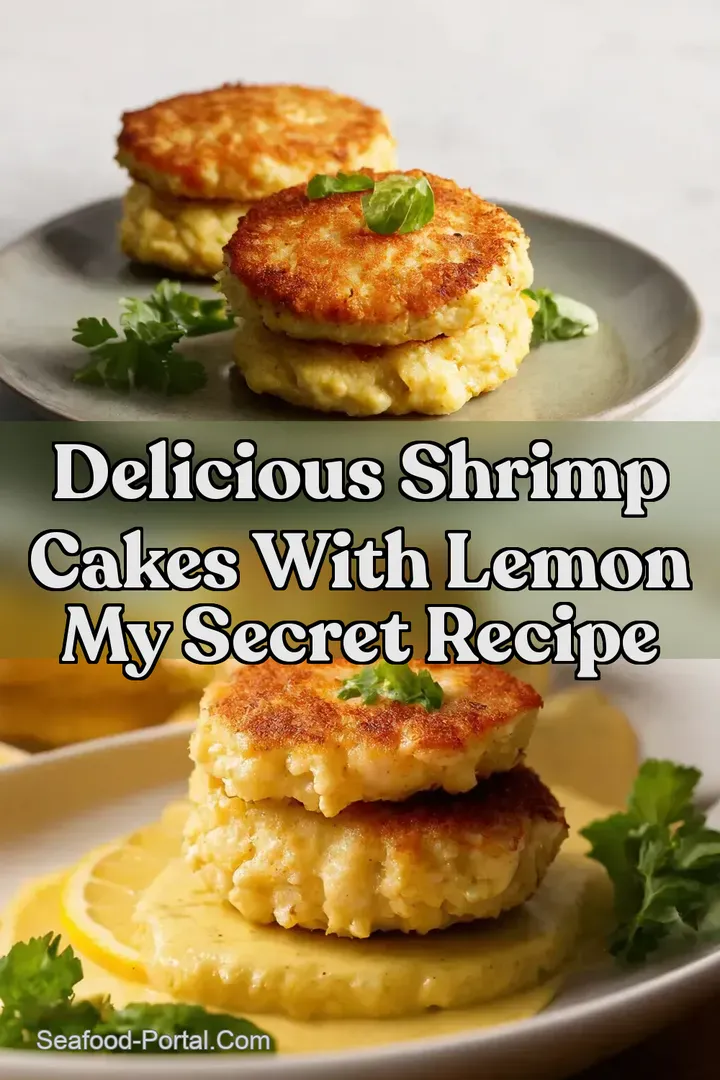 Delicious Shrimp Cakes With Lemon My Secret Recipe