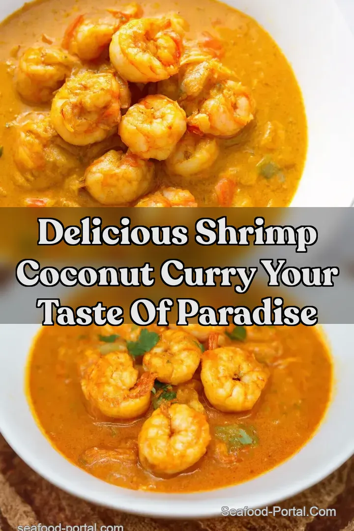 Delicious Shrimp Coconut Curry Your Taste of Paradise