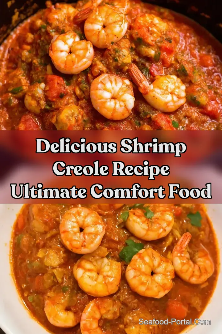 Delicious Shrimp Creole Recipe Ultimate Comfort Food