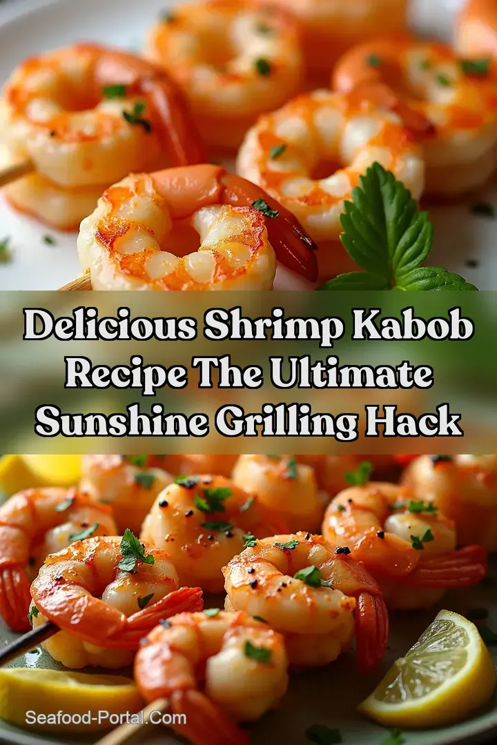 Delicious Shrimp Kabob Recipe The Ultimate Sunshine Grilling Hack