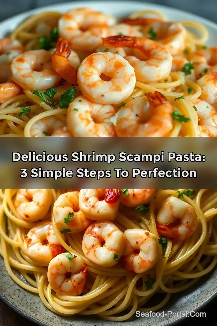 Delicious Shrimp Scampi Pasta: 3 Simple Steps to Perfection