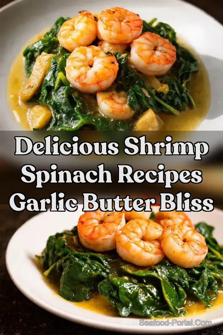 Delicious Shrimp Spinach Recipes Garlic Butter Bliss