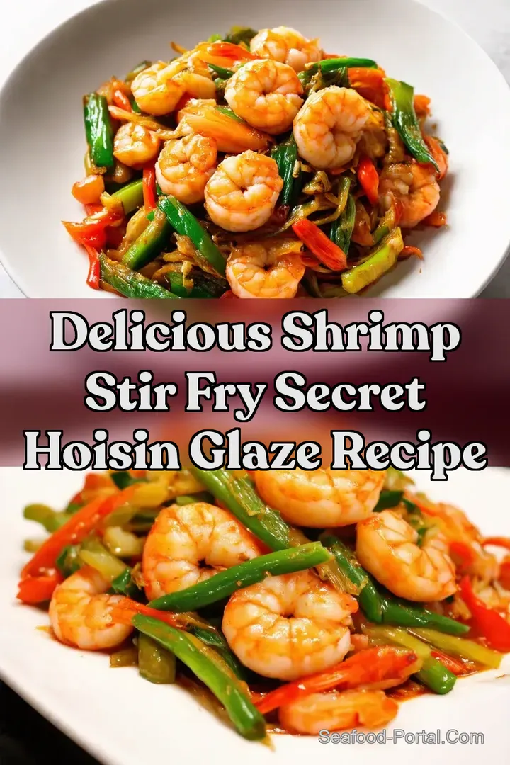 Delicious Shrimp Stir Fry Secret Hoisin Glaze Recipe : PIN FOR LATER Delicious Shrimp Stir Fry Secret Hoisin Glaze Recipe