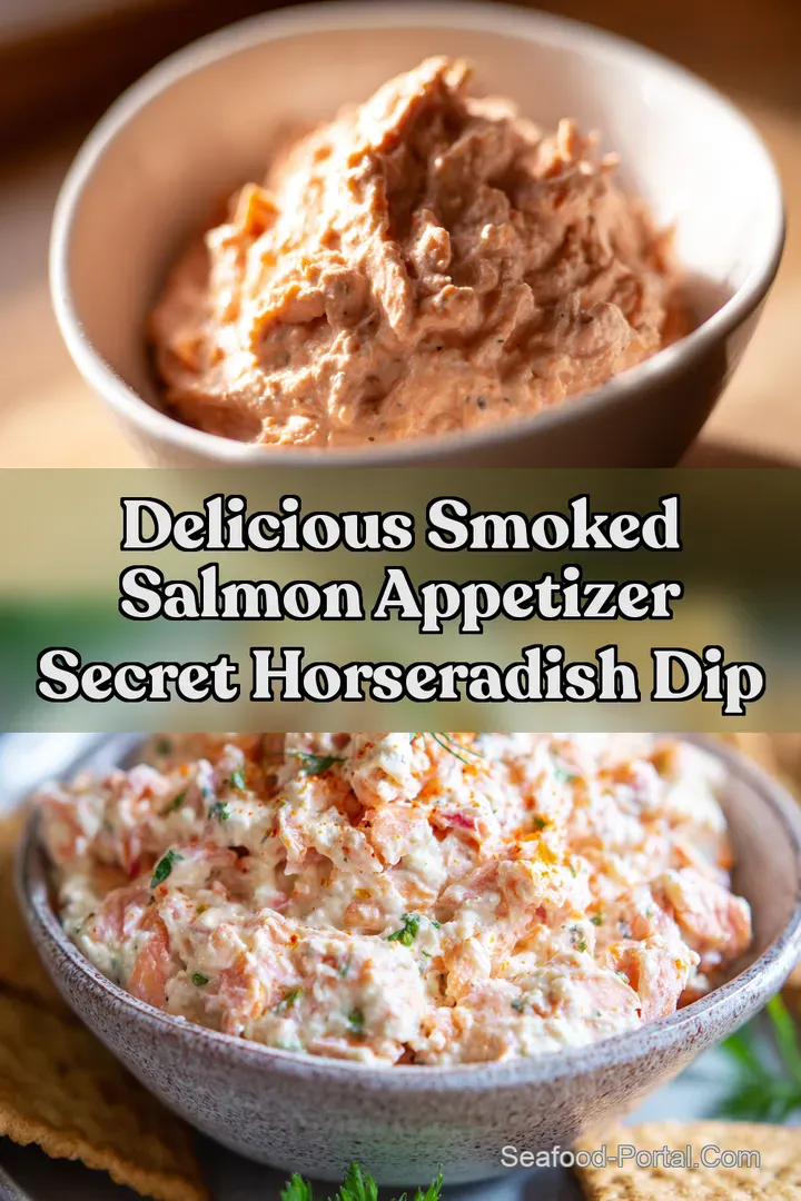 Delicious Smoked Salmon Appetizer Secret Horseradish Dip : PIN FOR LATER Delicious Smoked Salmon Appetizer Secret Horseradish Dip