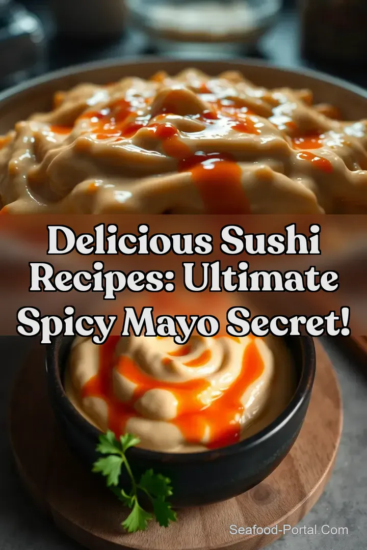 Delicious Sushi Recipes: Ultimate Spicy Mayo Secret!