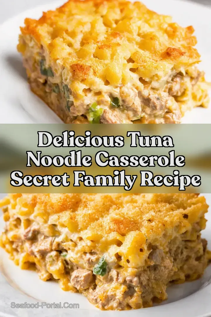 Delicious Tuna Noodle Casserole Secret Family Recipe