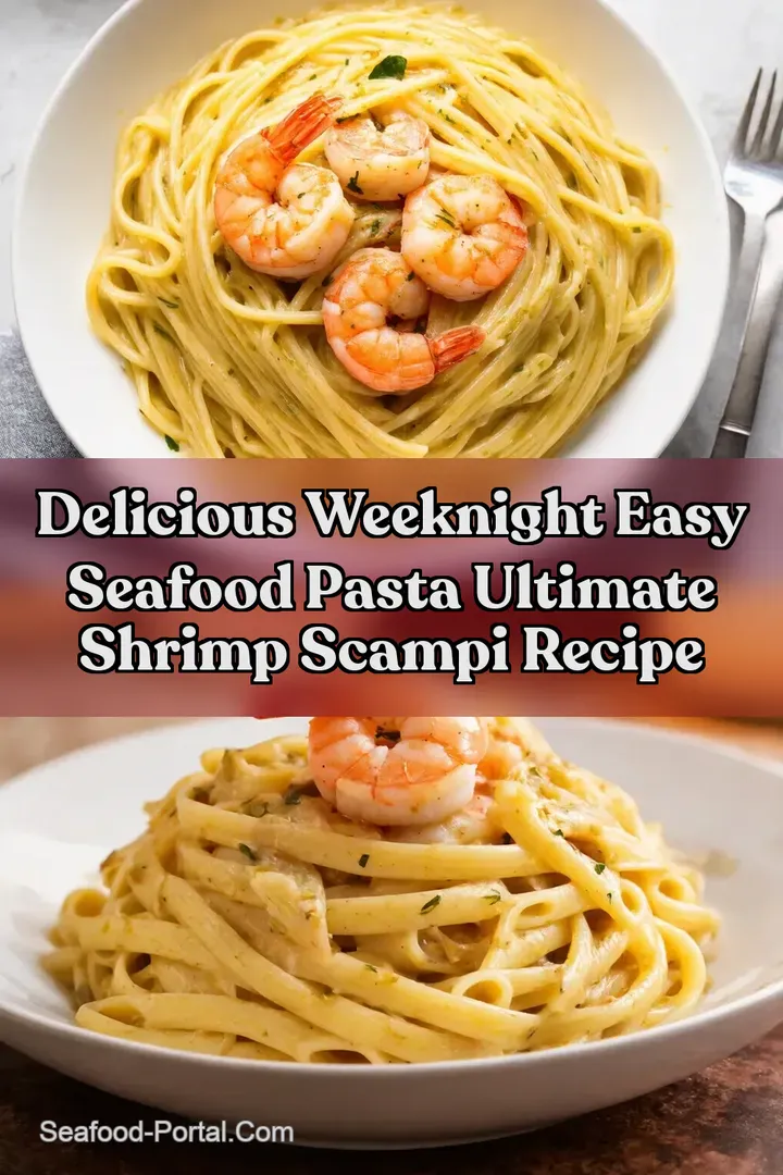 Delicious Weeknight Easy Seafood Pasta Ultimate Shrimp Scampi Recipe